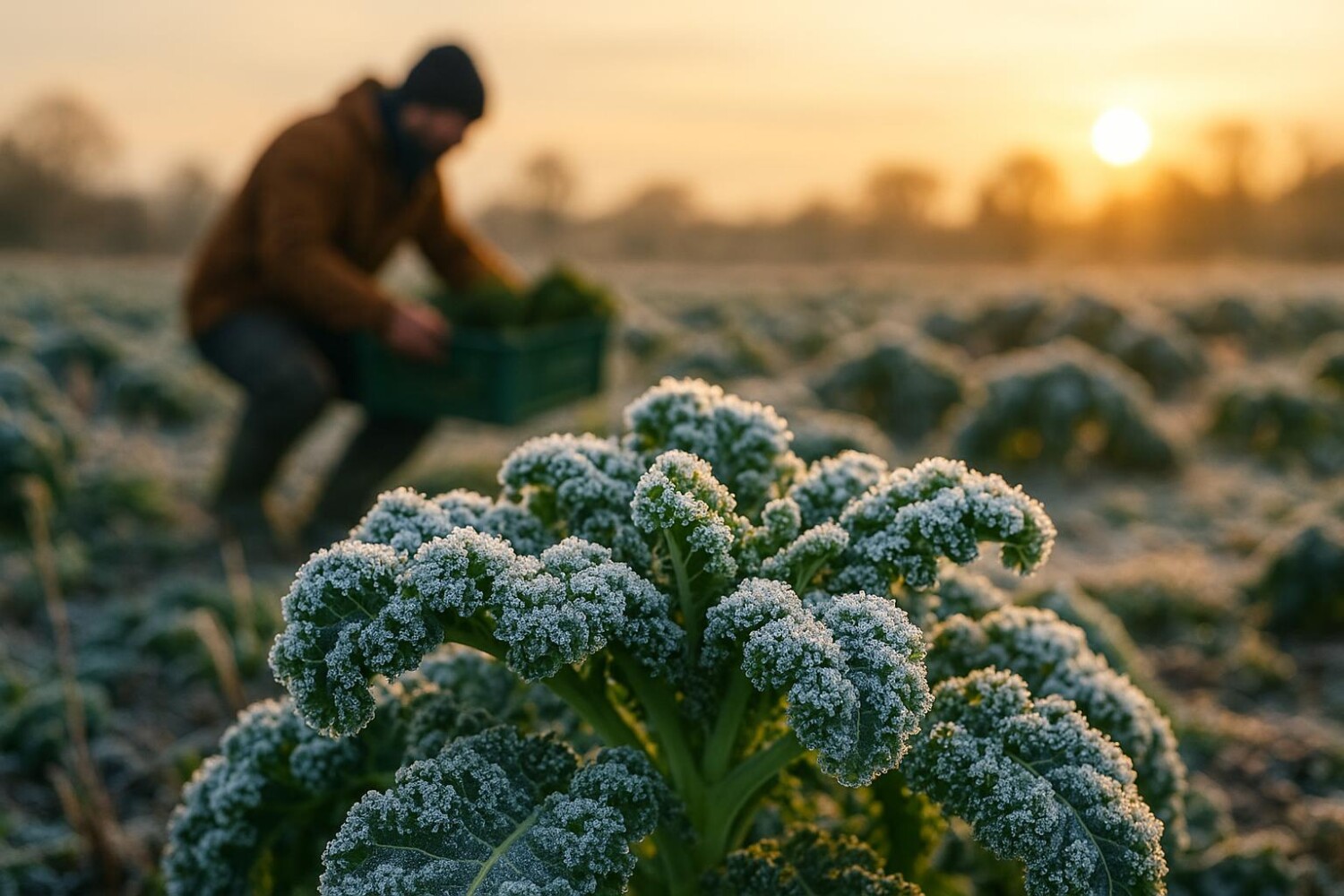 Voici ce légume d’hiver que les maraîchers cachent, et que le gel change en véritable sucre en ce moment