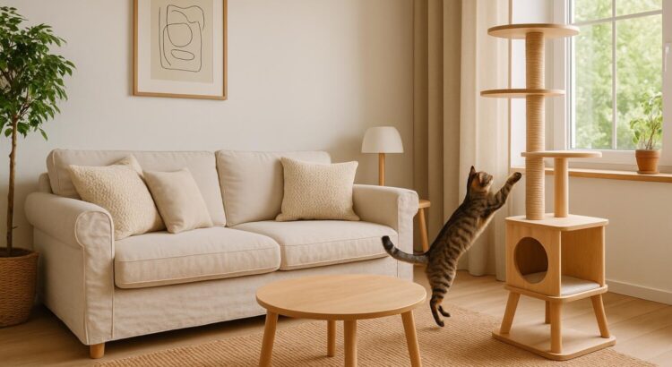 Voici ce que j’ai changé dans cette pièce pour en finir avec les poils de cet animal sans changer ma déco