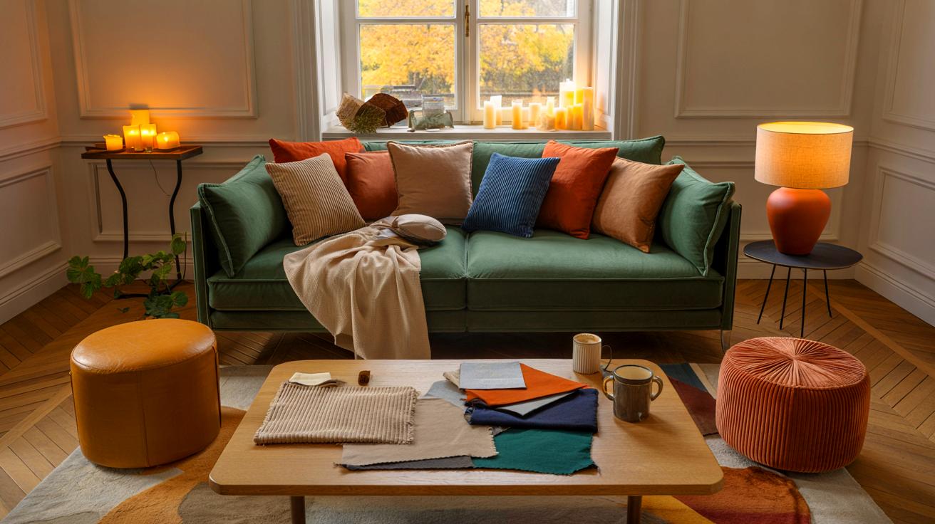 Voici ce que la couleur de votre canapé révèle sur vous, selon les décorateurs, et pourquoi l&rsquo;automne 2025 change la donne