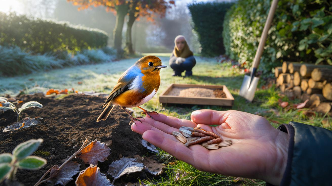 Voici comment apprivoiser un rouge-gorge au jardin en novembre 2025 : 4 gestes simples que les jardiniers sous-estiment