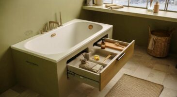 Voici la baignoire à tiroirs qui bouscule nos salles de bain en 2026, avec un détail signé Jacob Delafon que personne n&rsquo;avait vu venir