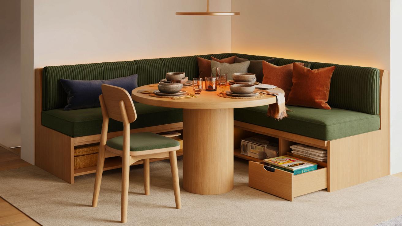 Voici la banquette qui remplace les chaises en 2026 : la solution ultra-conviviale que les décorateurs recommandent pour transformer la salle à manger