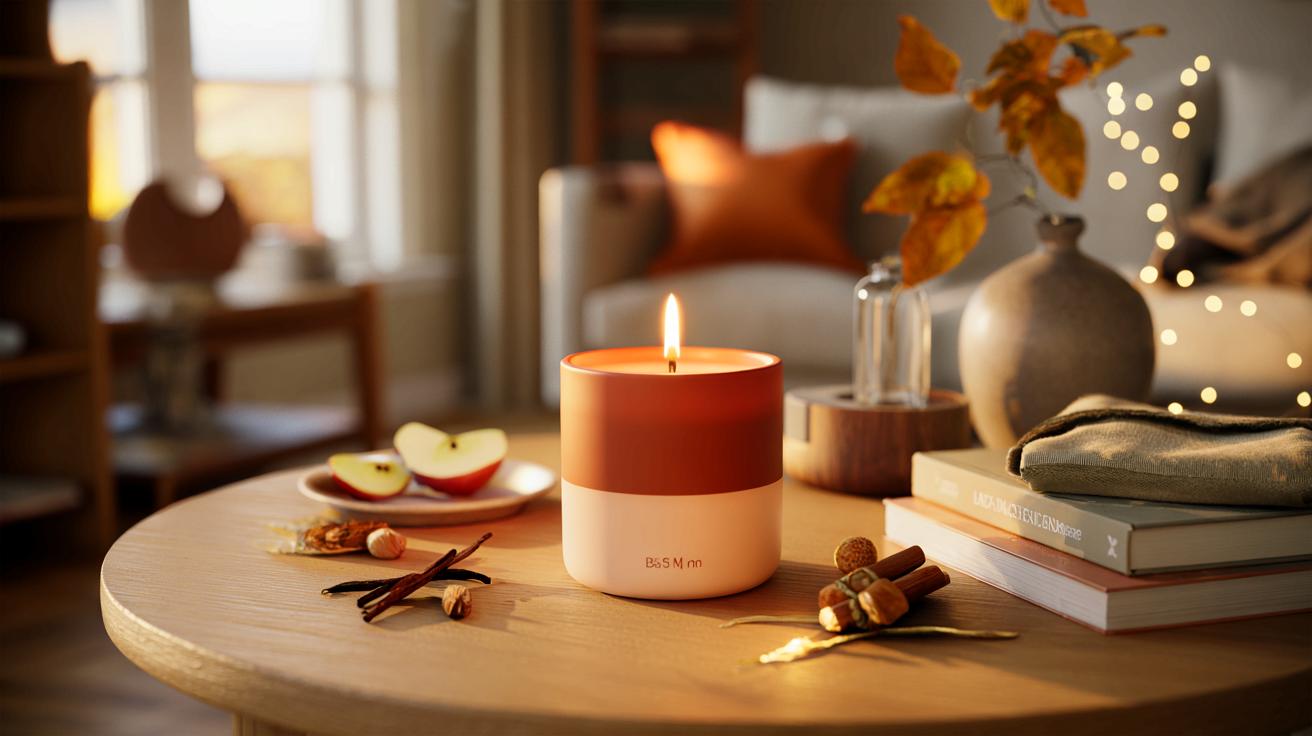 Voici la bougie B&M de l’automne 2025 à 9,99 €, ce format 15 cm au design bicolore qui intrigue les fans d’intérieur