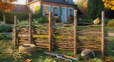 Voici la clôture naturelle qui recycle vos branches d&rsquo;automne en haie sèche, et pourquoi elle fait parler vos voisins en novembre 2025