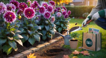 Voici la graine de dahlia edinburgh à 2,28 € chez B et M, le bon plan d’automne qui change vos bordures sans vider le porte-monnaie