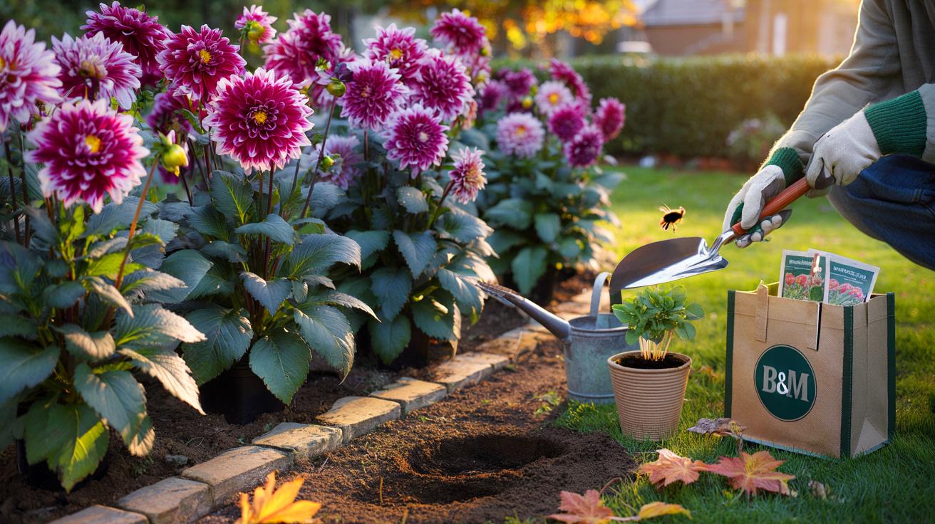 Voici la graine de dahlia edinburgh à 2,28 € chez B et M, le bon plan d’automne qui change vos bordures sans vider le porte-monnaie