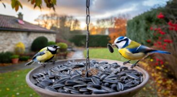 Voici la graine de tournesol noire qui sauve les mésanges en novembre 2025, mais peu de jardins l&rsquo;ont encore