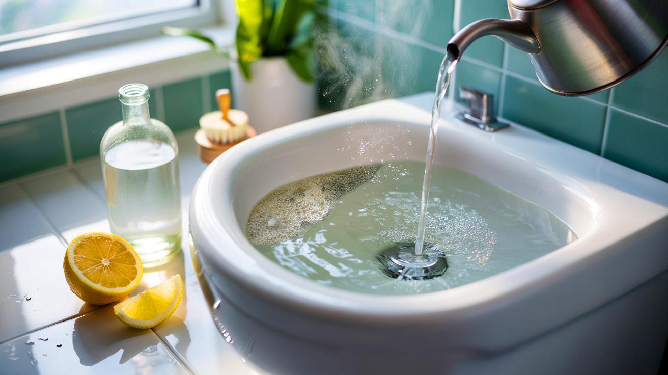 Voici la meilleure astuce contre le calcaire des WC en 2025 : ce mélange maison et bon marché rend la cuvette blanche sans effort