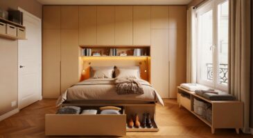 Voici la méthode des décorateurs parisiens pour des rangements XXL dans une mini chambre, validée en 2025 chez IKEA