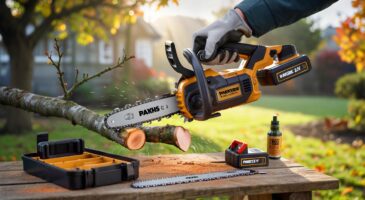 Voici la mini tronçonneuse Lidl Parkside PAGHS C3 à 34,99 euros qui intrigue les bricoleurs en novembre 2025, et son détail technique surprend