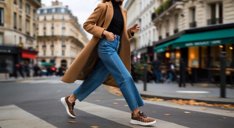 Voici la paire de chaussures à motifs animaliers qui réveille les basiques en novembre 2025, sans faux pas et sans en faire trop