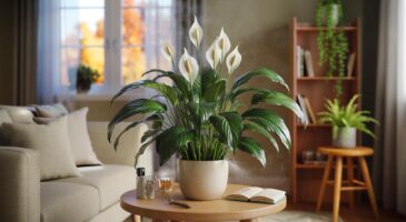 Voici la plante d&rsquo;intérieur qui purifie l&rsquo;air et apaise l&rsquo;esprit : le spathiphyllum fait son retour en novembre 2025, et il change tout