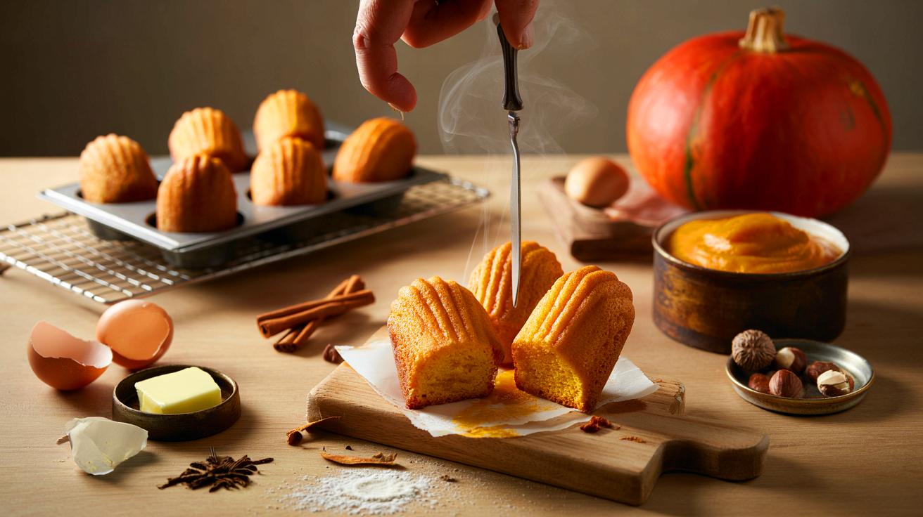 Voici la recette de madeleines au potimarron et épices qui embrase novembre 2025, avec un geste inattendu pour une mie hyper tendre
