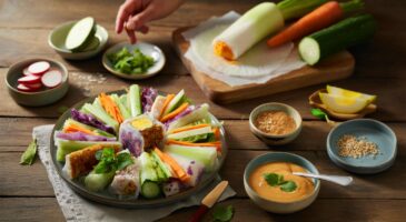 Voici la recette de rouleaux de printemps express qui sauve les restes en novembre 2025, avec une astuce feuille de riz à ne pas oublier