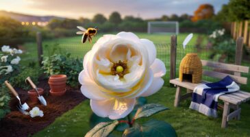 Voici la rose blanche née d’un rêve qui réunit jardiniers et fans de foot, signée David Austin Roses avant Chelsea Flower Show 2026