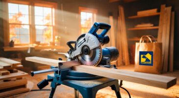 Voici la scie à onglet radiale Castorama bradée en octobre 2025, une Mac Allister à 109,90 € qui affole les ateliers