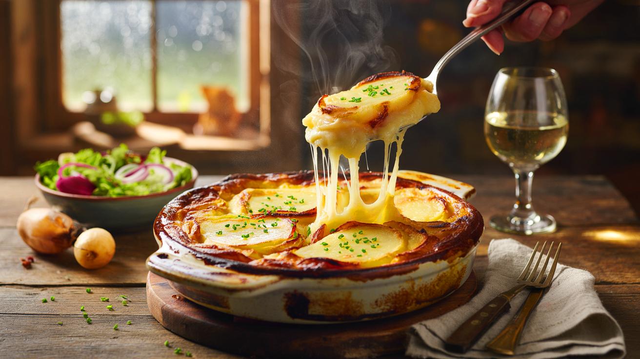 Voici la tartiflette maison ultra fondante de novembre 2025, ce plat doudou qui réchauffe sans qu&rsquo;on s&rsquo;y attende