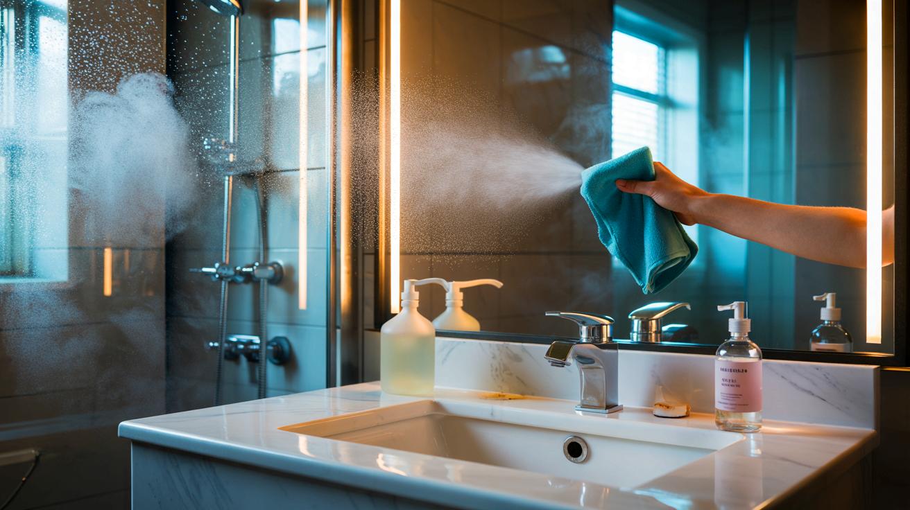 Voici la technique cachée des hôtels pour une salle de bain miroir en novembre 2025, avec deux ingrédients faciles et sans effort