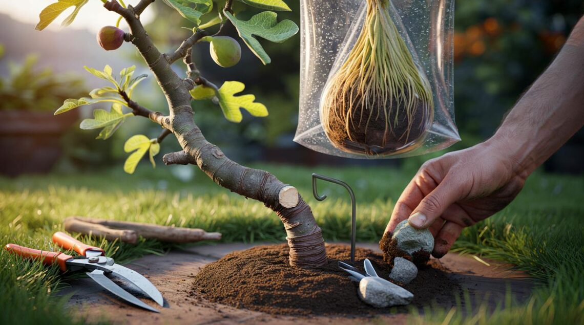 Voici la technique de marcottage que les jardiniers adoptent début novembre pour multiplier les figuiers, et ce détail change tout au printemps
