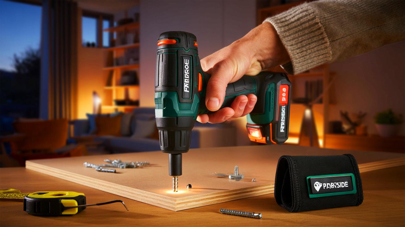 Voici la visseuse sans fil PARKSIDE à 14,99 € chez Lidl en décembre 2025, ce bon plan bricolage qui intrigue les amateurs avant l’hiver