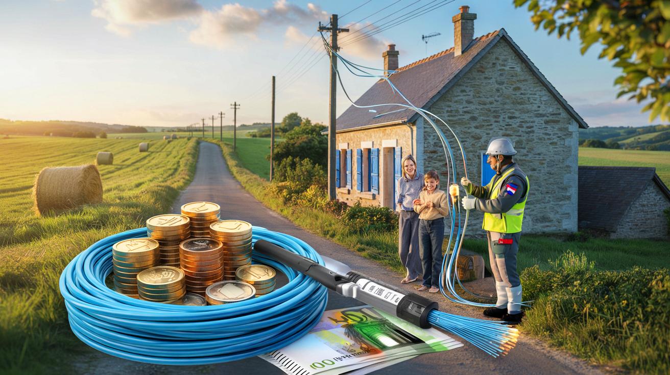 Voici l’aide de 1 200 € pour la fibre optique dès septembre 2025, ce dispositif de l’ASP qui allège la facture des foyers ruraux