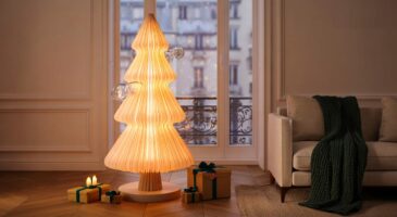 Voici l&rsquo;arbre de noël lumineux Zara Home en papier qui intrigue en novembre 2025 et bouscule la tradition du sapin à la maison