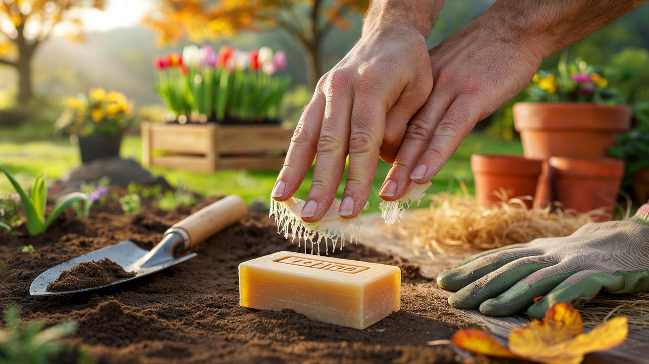 Voici l’astuce au savon que les jardiniers utilisent en novembre 2025 pour éviter les ongles noirs, sans gants ni produits compliqués