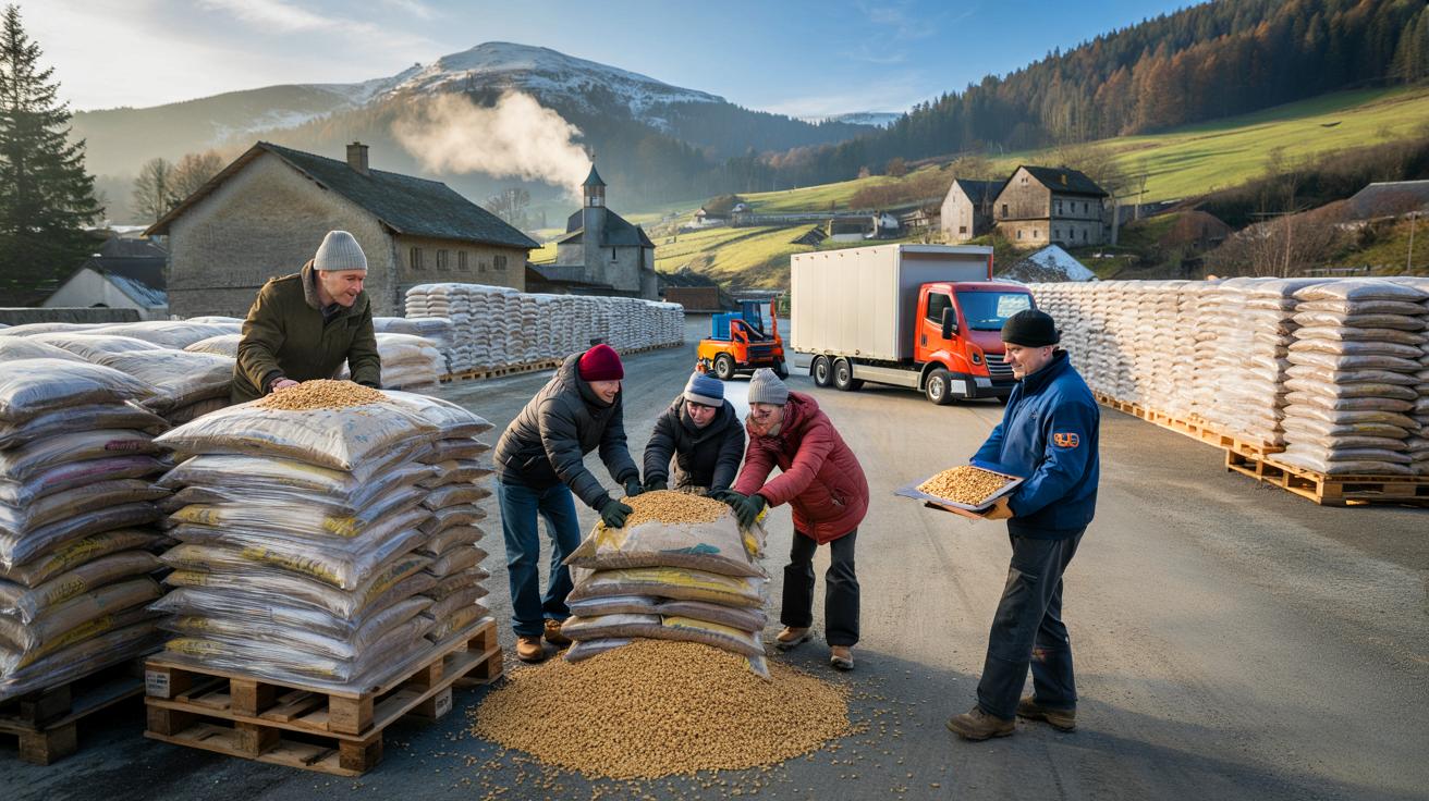 Voici l’astuce de ces consommateurs du Haut-Doubs pour payer les pellets moins chers en 2025, grâce à 800 tonnes commandées ensemble