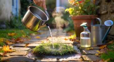 Voici l’astuce de cuisine qui remplace un désherbant chimique en 2025 pour zéro euro, et que les jardiniers adoptent à l’automne