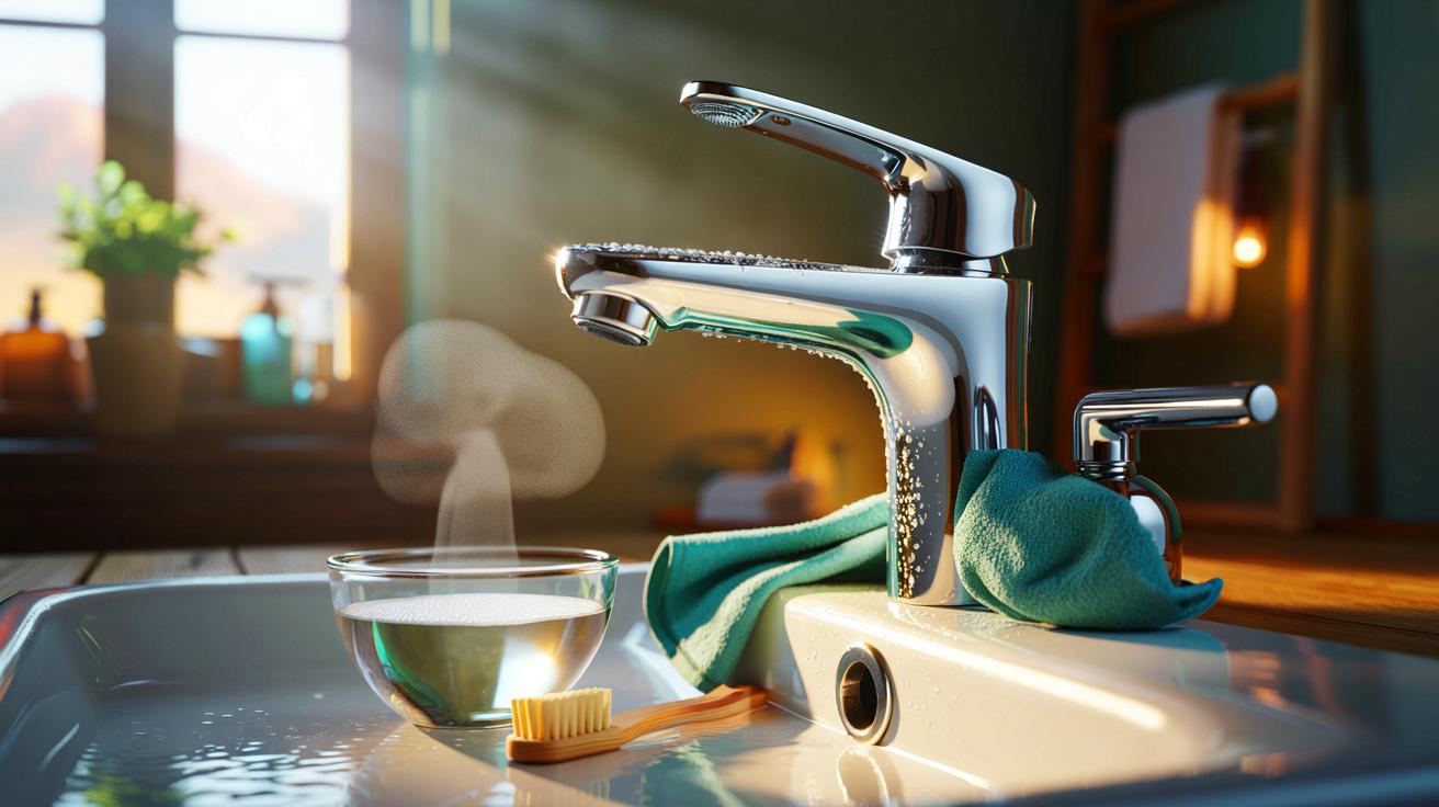 Voici l’astuce de novembre 2025 pour une robinetterie sans traces blanches, simple et peu chère, qui rend le chrome brillant plus longtemps