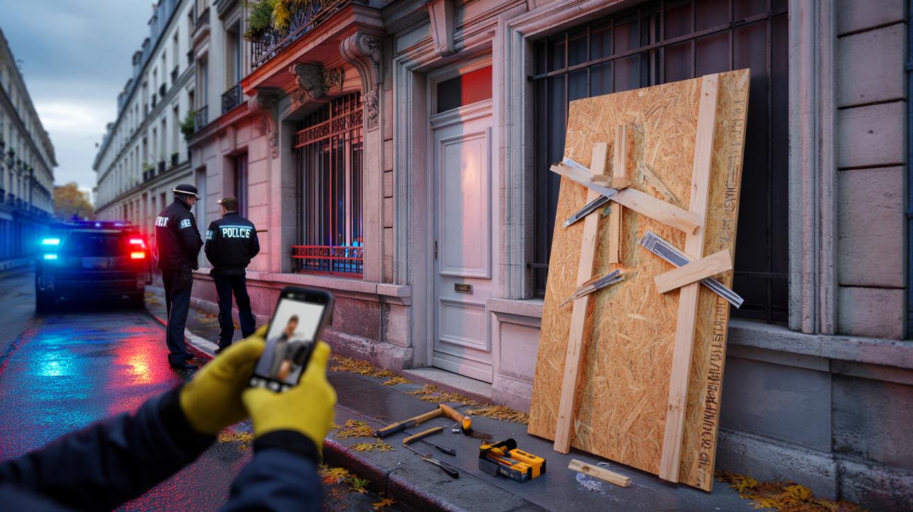 Voici l’astuce des panneaux de bois contre le squat qui agite les propriétaires en novembre 2025, et pourquoi la police s’y intéresse