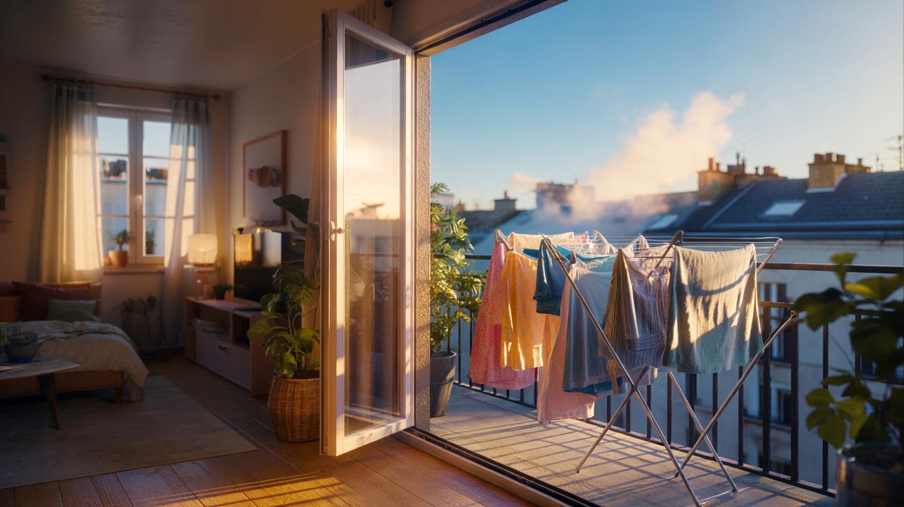 Voici l’astuce méconnue pour sécher votre linge plus vite en hiver 2025, citée par The Sun, qui change la donne dans les appartements