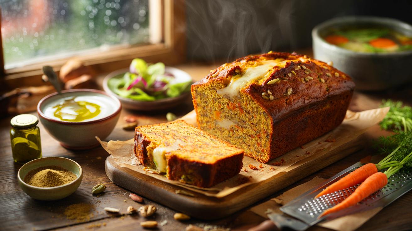 Voici le cake carottes-cumin ultra moelleux de novembre 2025 qui parfume la cuisine et change tout au dîner, sans prise de tête
