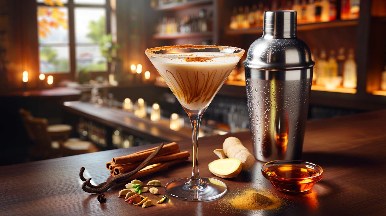 Voici le chaï latte martini à la vodka qui intrigue en novembre 2025, ce rituel aux épices douces que les bars adoptent
