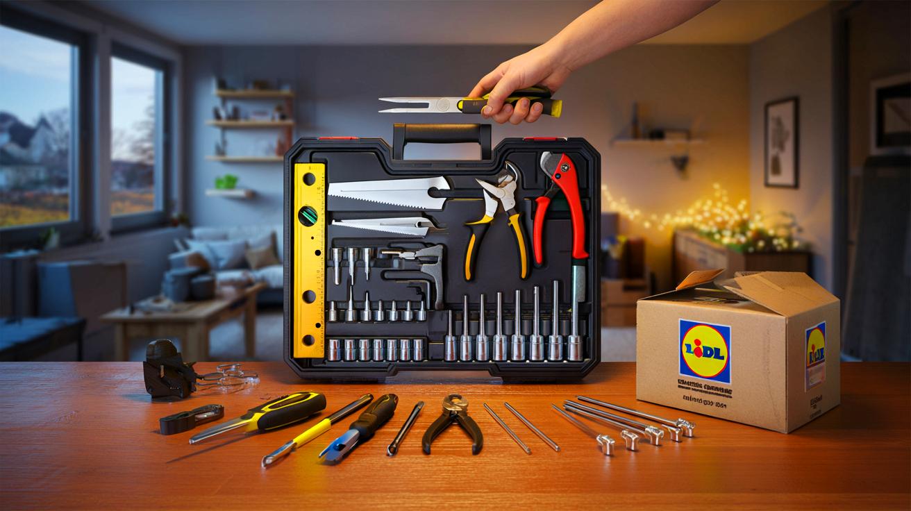 Voici le coffret de 80 outils Lidl à 29,99 € qui intrigue les bricoleurs en novembre 2025, et pourquoi il fait tant parler