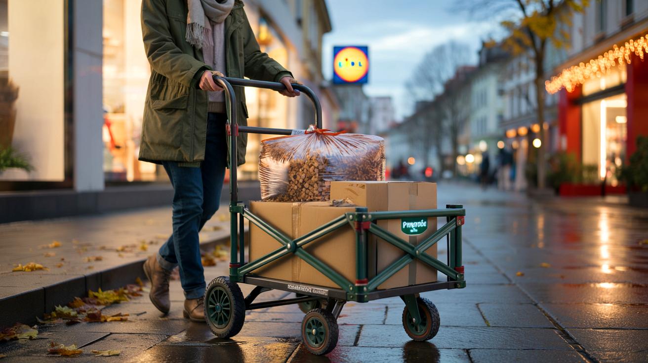 Voici le diable PARKSIDE de Lidl à moins de 12 euros en novembre 2025, l&rsquo;astuce discrète qui allège vos trajets sans douleur