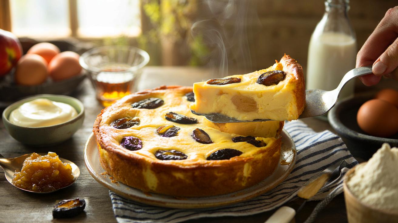 Voici le far breton aux pruneaux qui fait chavirer novembre 2025, moelleux et facile comme en Bretagne, avec une cuisson qui change tout