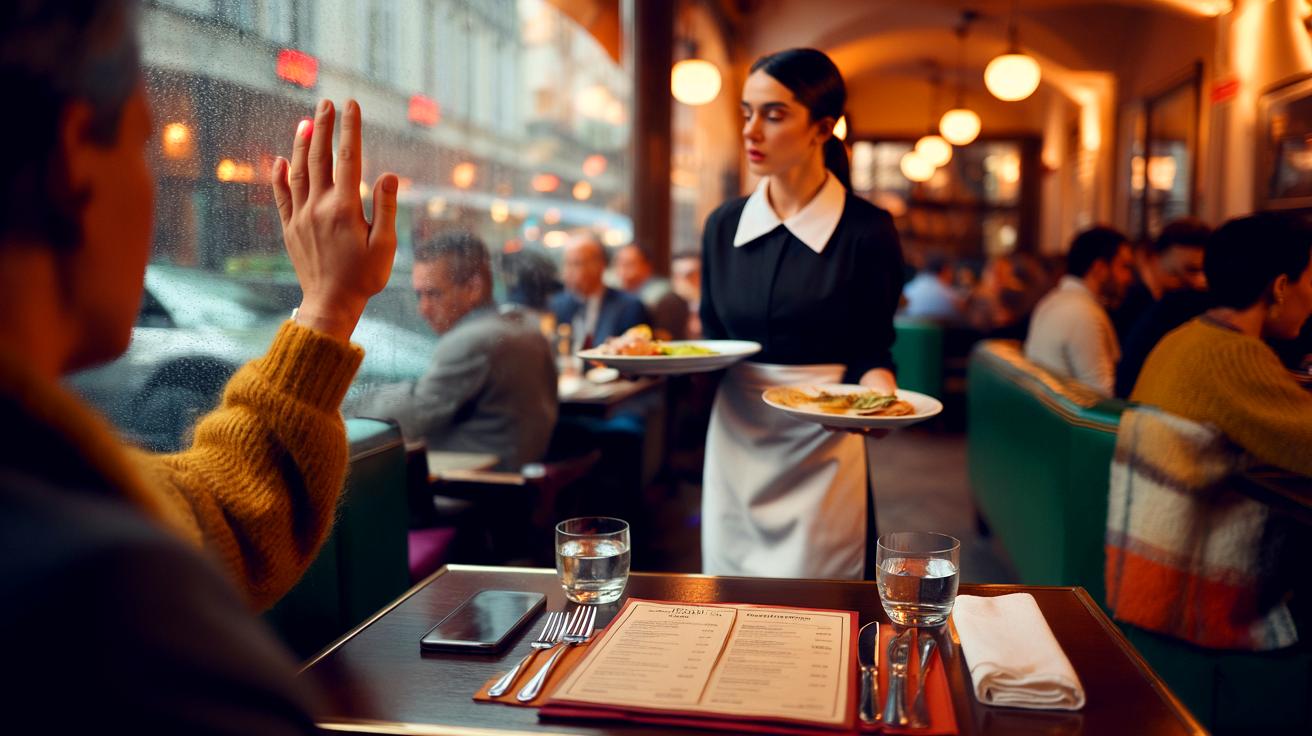 Voici le geste à ne jamais faire au restaurant en octobre 2025, ce détail discret qui agace les serveurs partout en salle