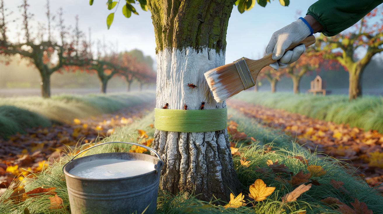 Voici le geste de novembre 2025 que les pros du verger utilisent pour protéger leurs arbres fruitiers des parasites