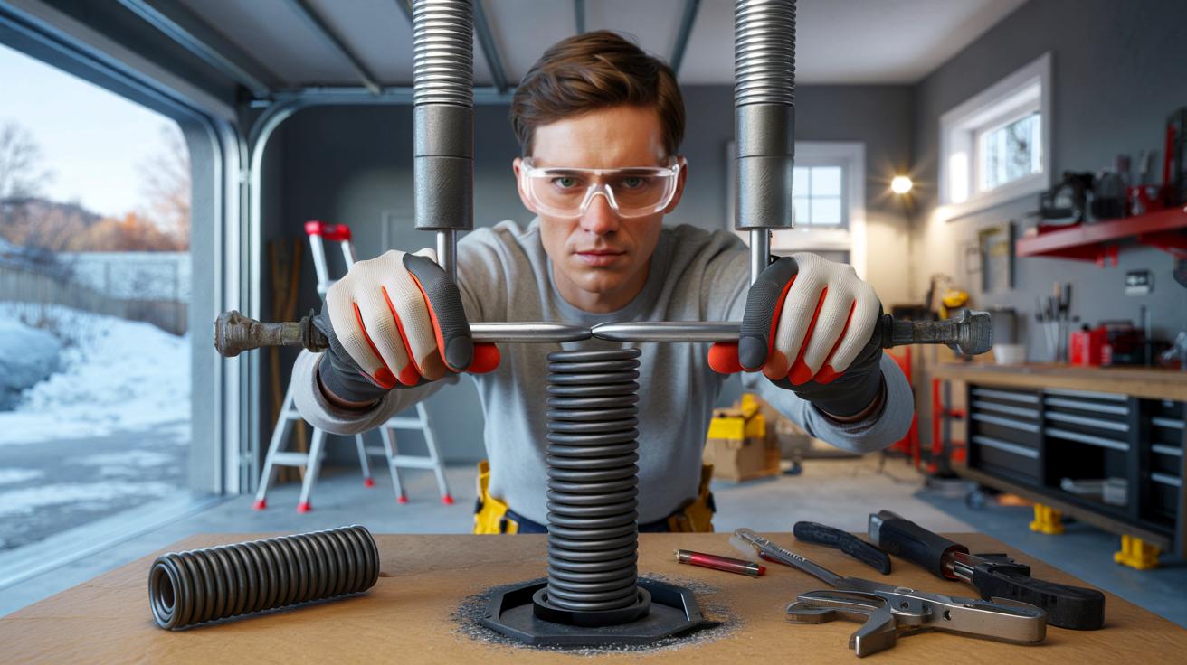 Voici le guide 2025 pour réparer une porte de garage en remplaçant un ressort cassé, sans risque et avec les bons gestes