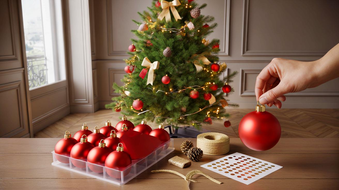 Voici le kit Gifi 2025 à 6,99 € qui relooke un sapin entier sans se ruiner, et le détail malin qui change tout