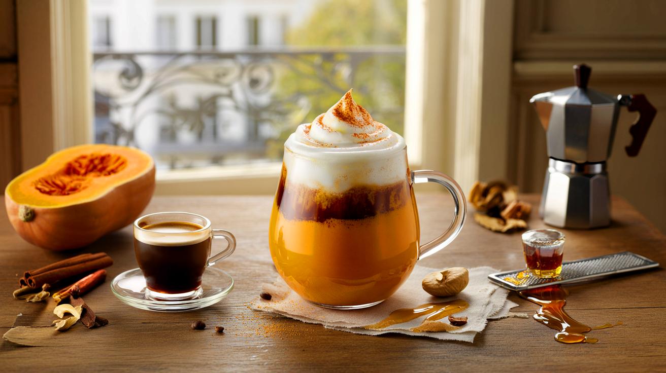 Voici le latté courge café qui réchauffe novembre 2025 en France, une recette ultra simple et veloutée que l’on garde pour soi
