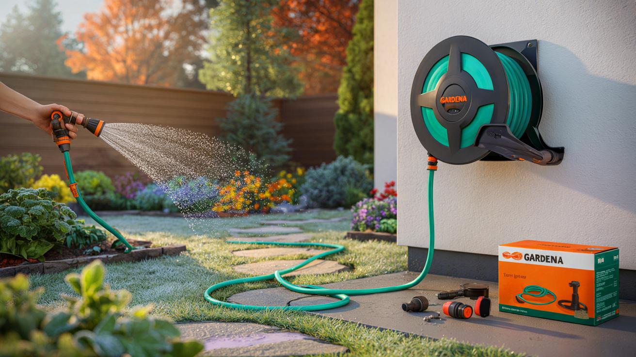 Voici le pack gardena en promo en novembre 2025, tuyau 35 m et dévidoir mural, l&rsquo;offre qui simplifie l&rsquo;arrosage