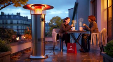 Voici le parasol chauffant chez Conforama qui réanime les terrasses en décembre 2025, avec un prix qu&rsquo;on n&rsquo;attendait pas