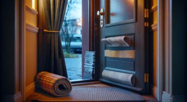 Voici le plan gratuit de décembre 2025 pour bloquer le froid dès l&rsquo;entrée et garder la chaleur chez soi, sans achat ni outil, en quelques gestes