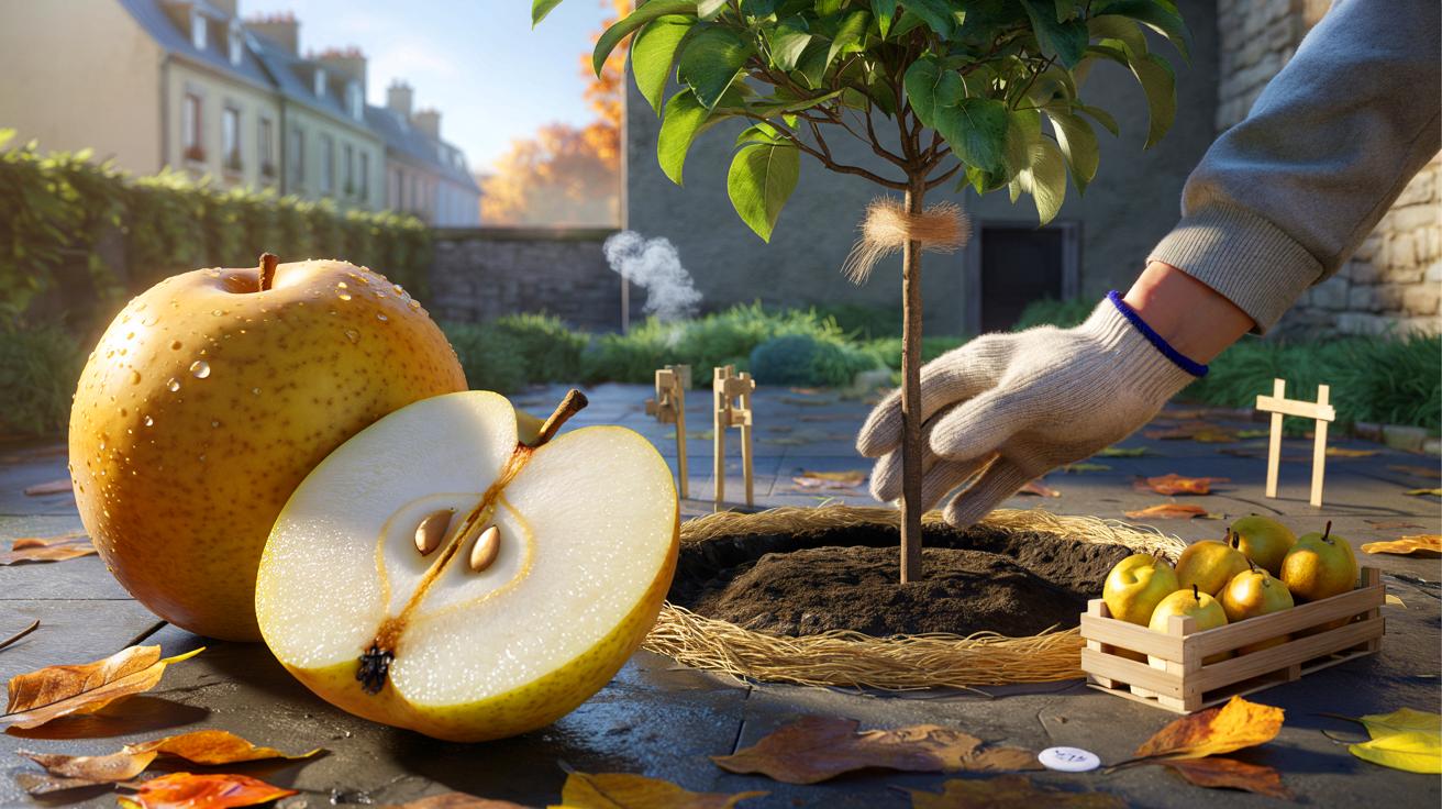 Voici le poirier asiatique dont le goût fait oublier les poires classiques, et pourquoi novembre 2025 est le bon moment pour s’y intéresser