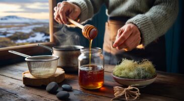 Voici le remède islandais contre le rhume, à base de mousse d&rsquo;Islande et de miel brut, que les familles se transmettent encore en novembre 2025