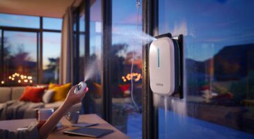 Voici le robot laveur de vitres Uverbon à 52,69 € en novembre 2025 qui attire l&rsquo;attention des foyers pressés