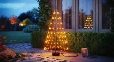 Voici le sapin LED jysk qui cartonne en novembre 2025, à -60 %, et dont le détail d&rsquo;économie surprend au jardin