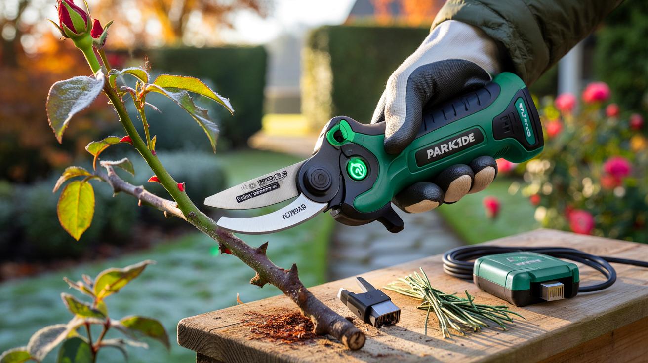 Voici le sécateur électrique Lidl à 14,99 € qui affole les jardiniers, en novembre 2025, et pourquoi il change vos tailles d’arbustes